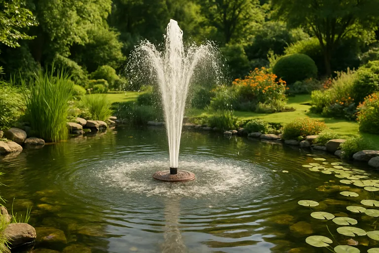 Fonteinen in je vijver: voordelen, soorten en tips voor een sfeervolle tuin